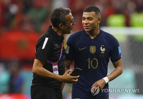 결승 무대 또 오르는 음바페 [로이터=연합뉴스]